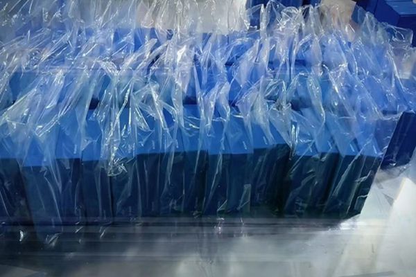 Embalaje con bolsas a prueba de agua