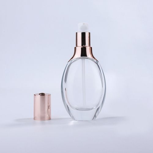 Botella de vidrio con bomba atomizadora 30ml 50ml 100ml