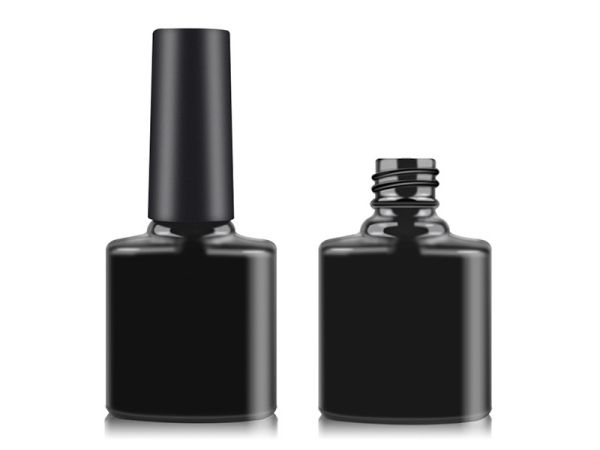 Frasco de Vidrio Negro, para Esmalte de Uñas SP-702