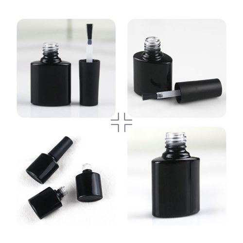 Muestras de frascos de vidrio para esmalte de uñas