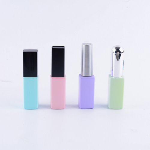 Frascos de vidrio de colores para esmalte de uñas