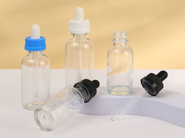 Frasco Cuentagotas, de Vidrio Transparente SP-603