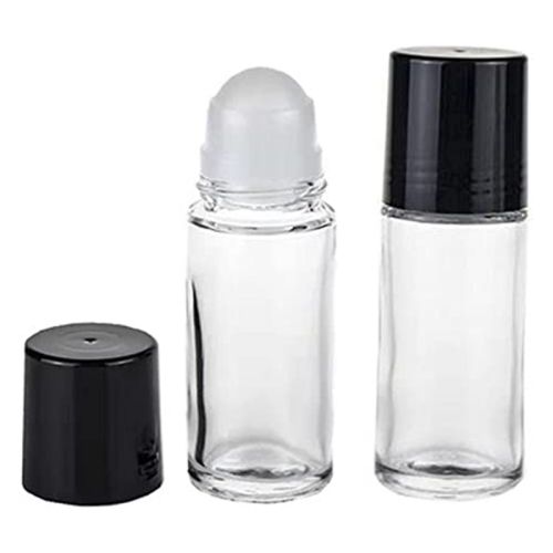 Frasco roll-on de vidrio para desodorantes 1.7oz